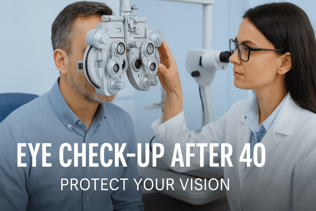 Why Regular Eye Check-Ups Are Important After Age 40